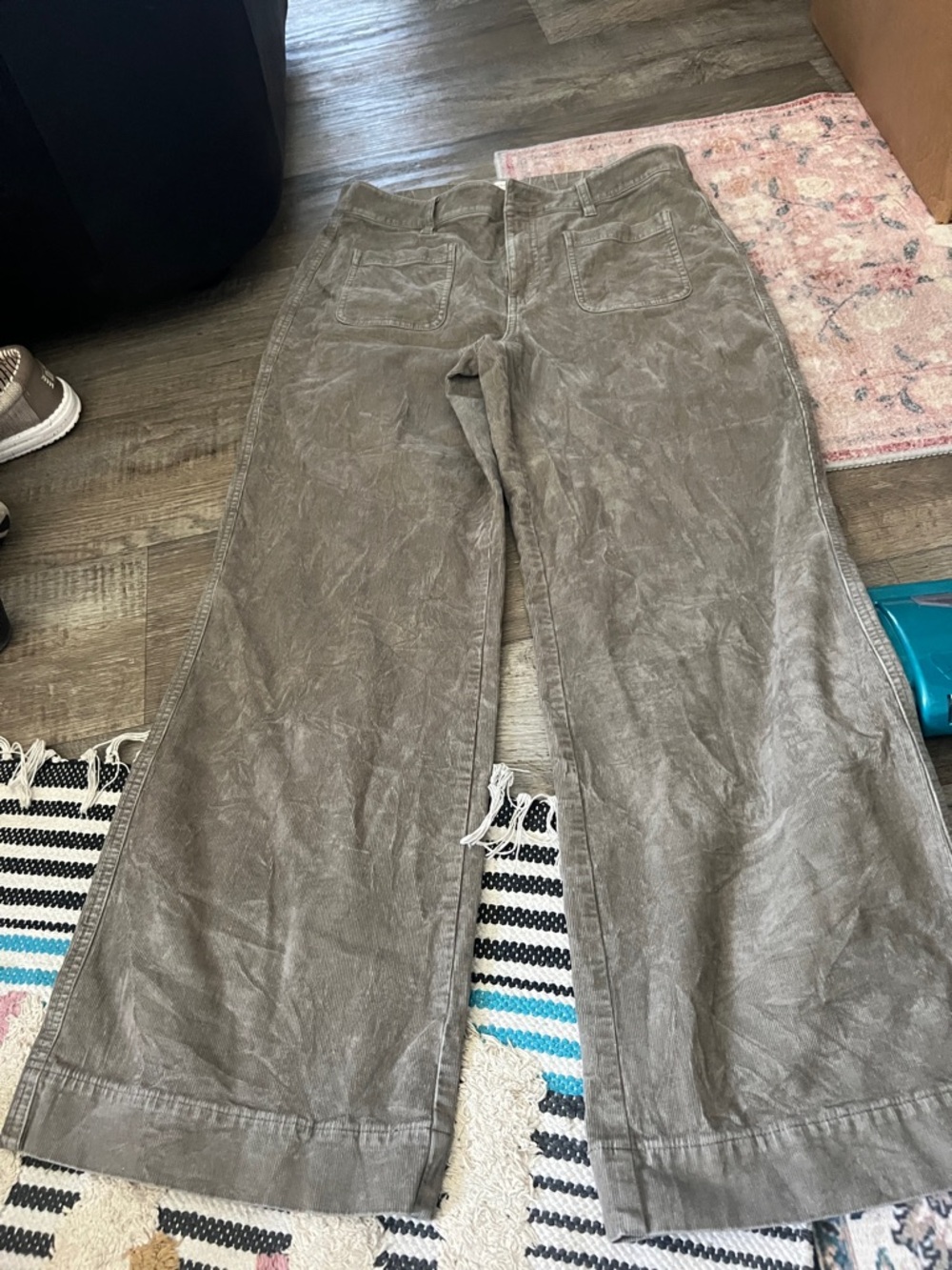 Up west large‎ Wide Leg Washed Pants